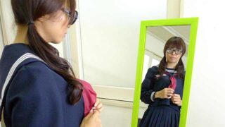 Azusa Misaki in uniform fucked at school
